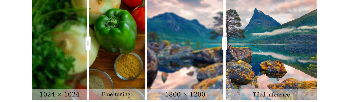 High-resolution restoration