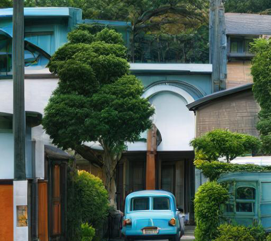 VARestorer output for the street scene